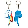 My Little Pony Rainbow Dash Cutie Mark Key Chain